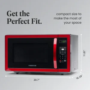Farberware Classic 1.1 Cu. Ft. 1000-Watt Microwave Oven(Stainless Steel)