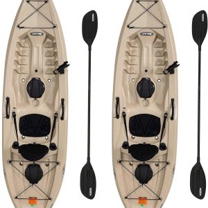 Lifetime 90806 Tamarack Angler 100 Fishing Kayak C 2 Pack (Paddles Included)