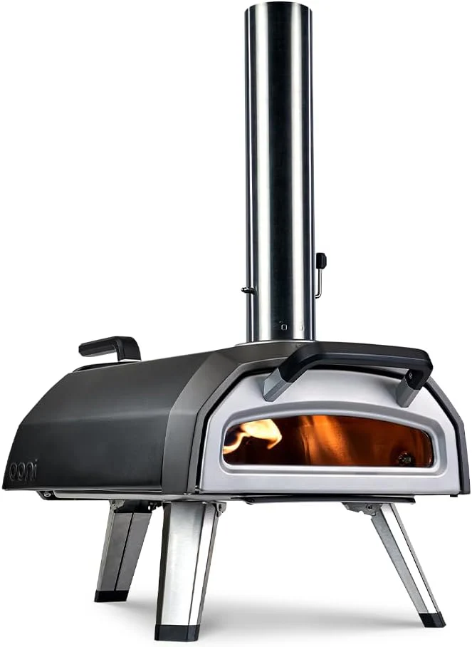 d0563204b969e21ca2d6c09e79d814861f7bebcd04f3525669332135ae1d4b6f Ooni Karu 2 Multi-Fuel Outdoor Pizza Oven - Wood and Gas Outdoor Pizza Oven with Pizza Stone