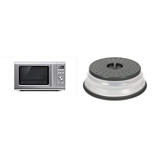 d2529e6215f91088faba7b40c70931b1cfc6eeed97e746143ac795e37e38e19d Breville BMO650SIL1BUC1 Compact Countertop Microwave(Microwave Oven + Electric Kettle/ONESIZE)