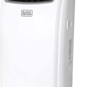BLACK+DECKER 14,000 BTU Portable Air Conditioner with Heat and Remote Control, White