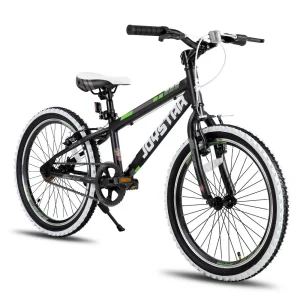 JOYSTAR Lubbock 20" 24" Kids Mountain Bike Single Speed Bicycle(Pink/20 inch)
