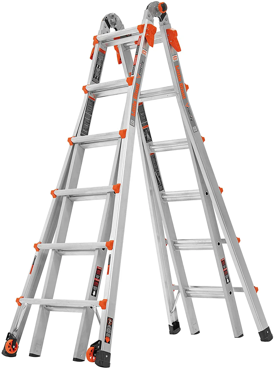 d309b7047da538636c7dd669abcf78a4fe0b685a3f3257432d54bf352c828de4 22-Foot Velocity Multi-Use Ladder, 300-Pound Duty Rating, 15422-001