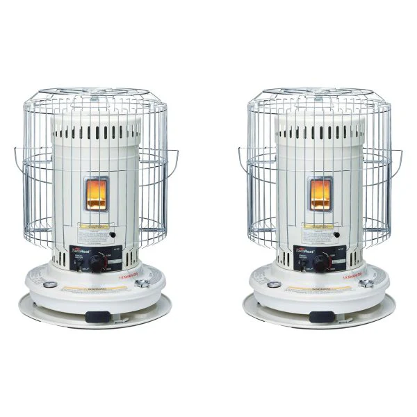 d3b49547a1025db3149d8dae8d1788fc3b8546012851e080e85b0a79e63d0b99 Indoor Outdoor Convection Kerosene Heater, 2 Pack
