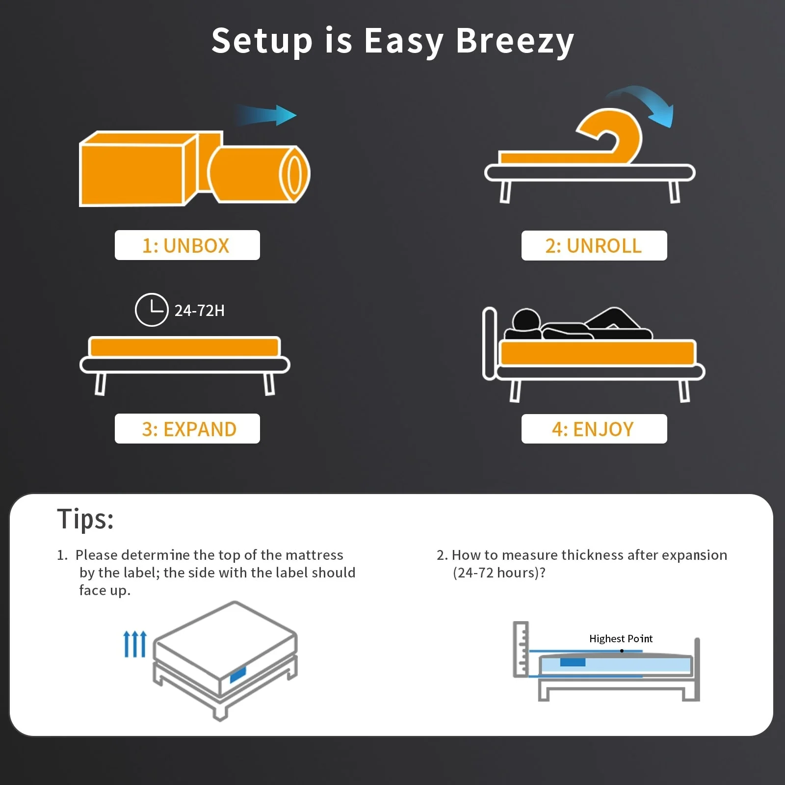 d41de64c78d892c688af4ed3eeb139d2b0aa26ccb71a7ca8425af54edcd671dc SweDrea Plush Hybrid Memory Foam 8/12 in.Cooling Breathable Mattress with CertiPUR-US, SGS and OEKO-TEX(Twin XL)