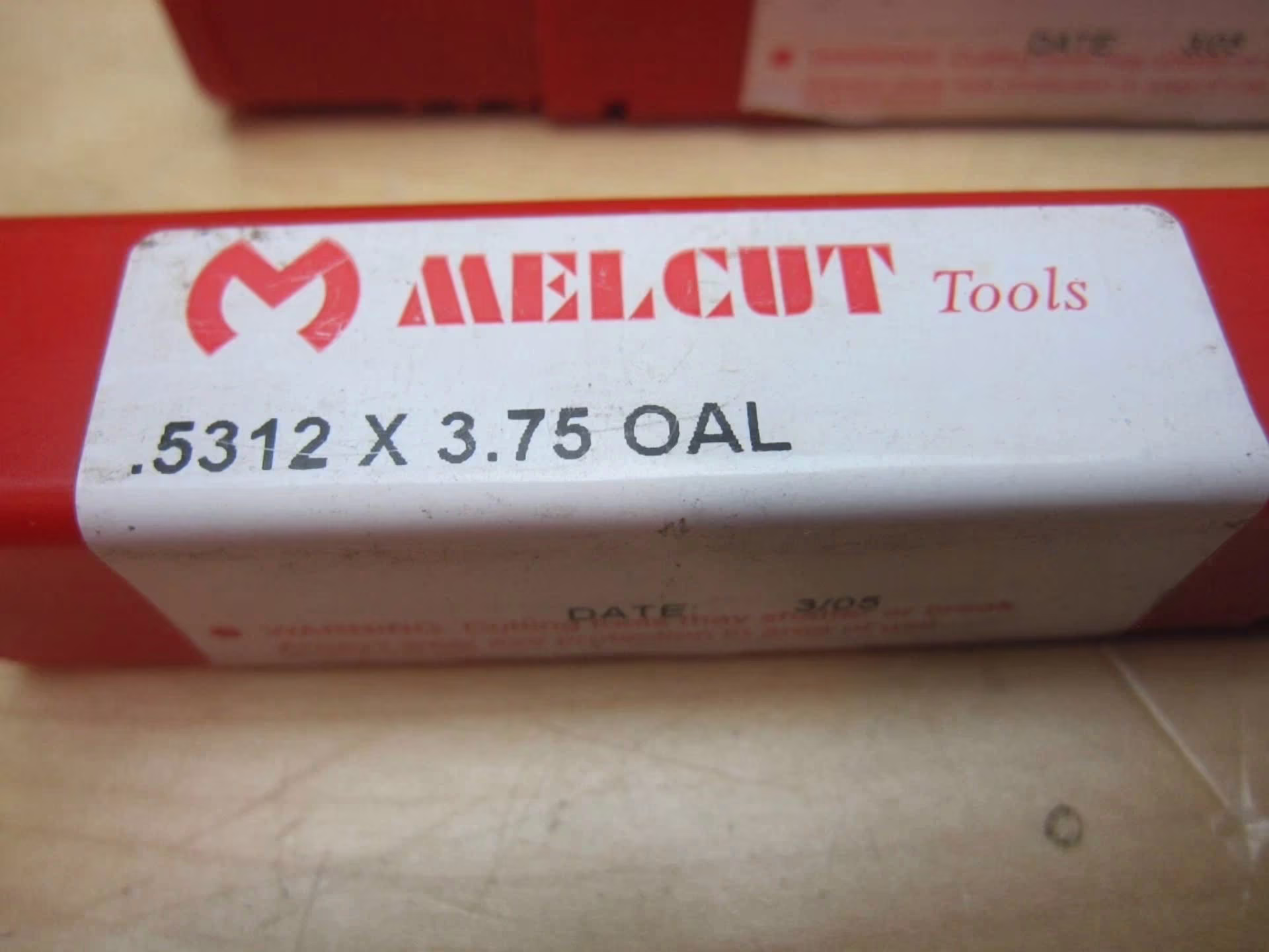 KNACK - Melcut 0.5312" Hss 4 Flute Core Drill 3.75" Oal Rh Cut