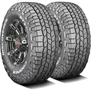 Cooper Discoverer AT3 XLT All Terrain Tires 285/75R16 10 Ply E ¨C Fits Light Trucks  Hummer H3 Models