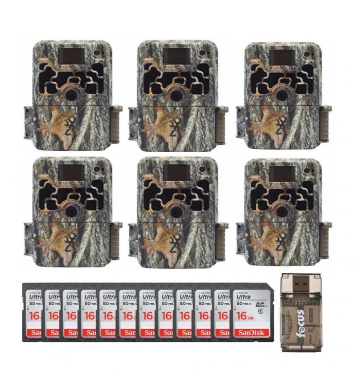 d5292df962deba13bf2dbe7057da9e0001a78375a3599f6f36d7651a3d121c19 Browning Trail Cameras Dark Ops Extreme (6-Pack) w/ 16GB Cards Bundle ?C Camouflage(Default/ONESIZE)
