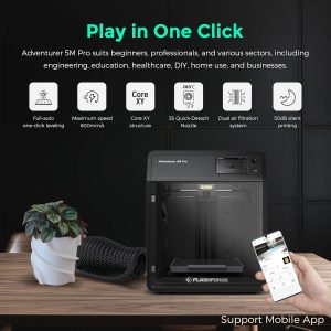 Adventurer 5M 3D Printer with Auto Leveling High Speed(Adventurer 5M)