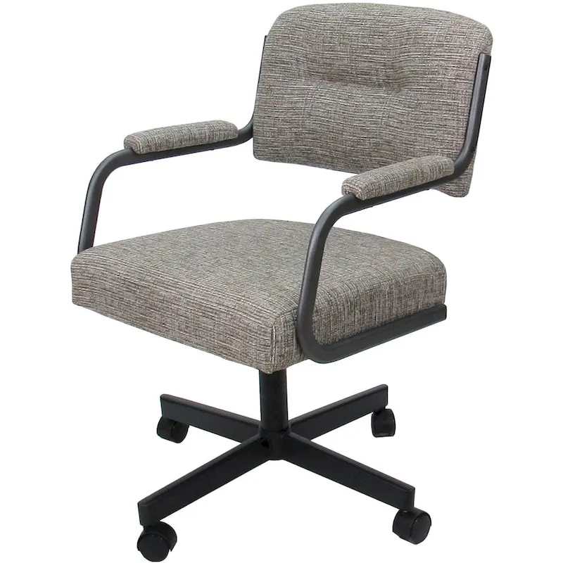 d6541e4b883c11f03a62e77a10643f01c771aa1f8d107a8f5dbbedf31ce0e393 Swivel Kitchen Dining Caster Chair with Wheels - M-110 - N/A
