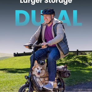 Adults Electric Scooter with Large Middle Basket(550W 18.6MPH C1S-4JK)