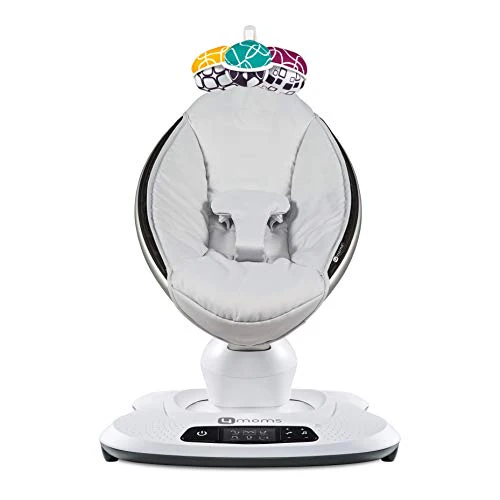 d6dccec2097303828d160daae243e3d2414a83805877a49e85aa178757604006 4moms? mamaRoo 4 Multi-MotionTM Baby Swing, Bluetooth Baby Rocker with 5 Unique Motions