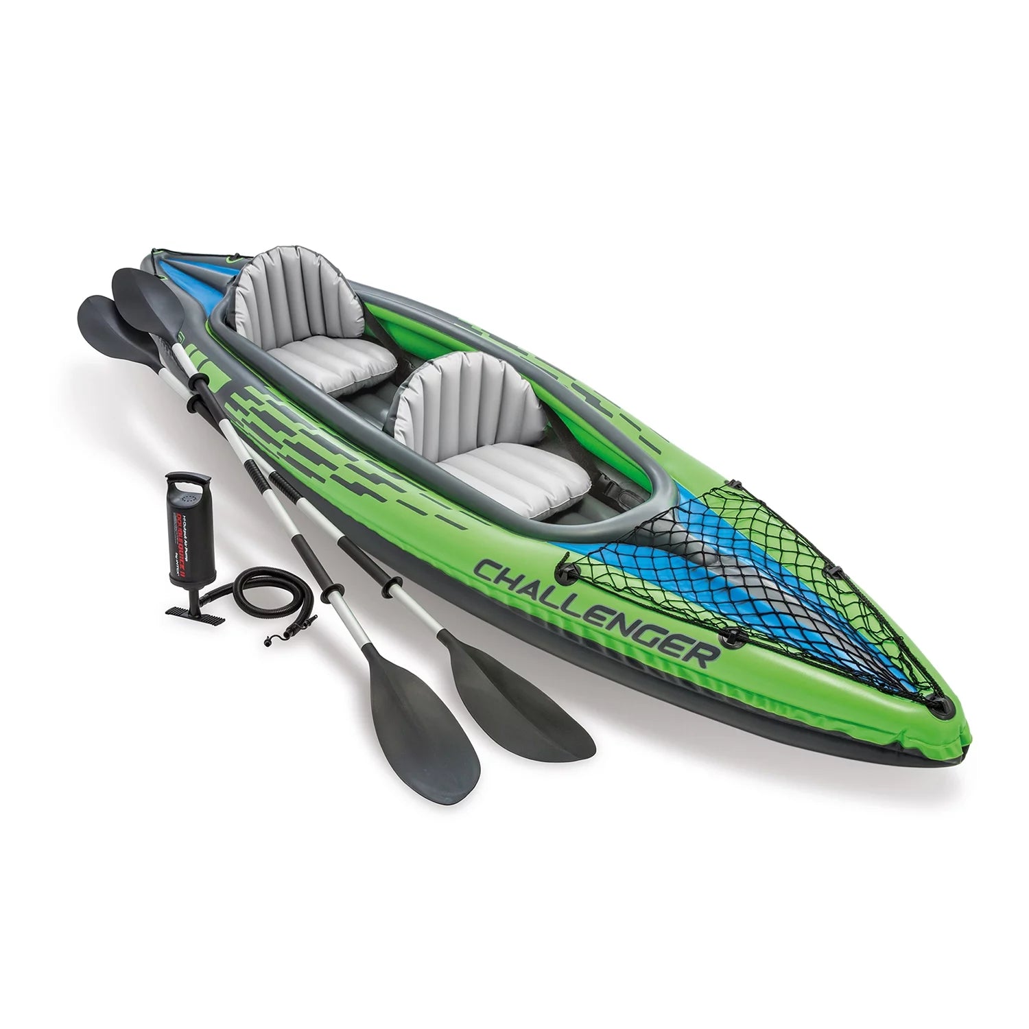 d914c5f1c0c989535d92bb203370c07d53b6b540ad5d64247f642bec38215f54 Intex Challenger K2 Inflatable Kayak with Oars and Hand Pump
