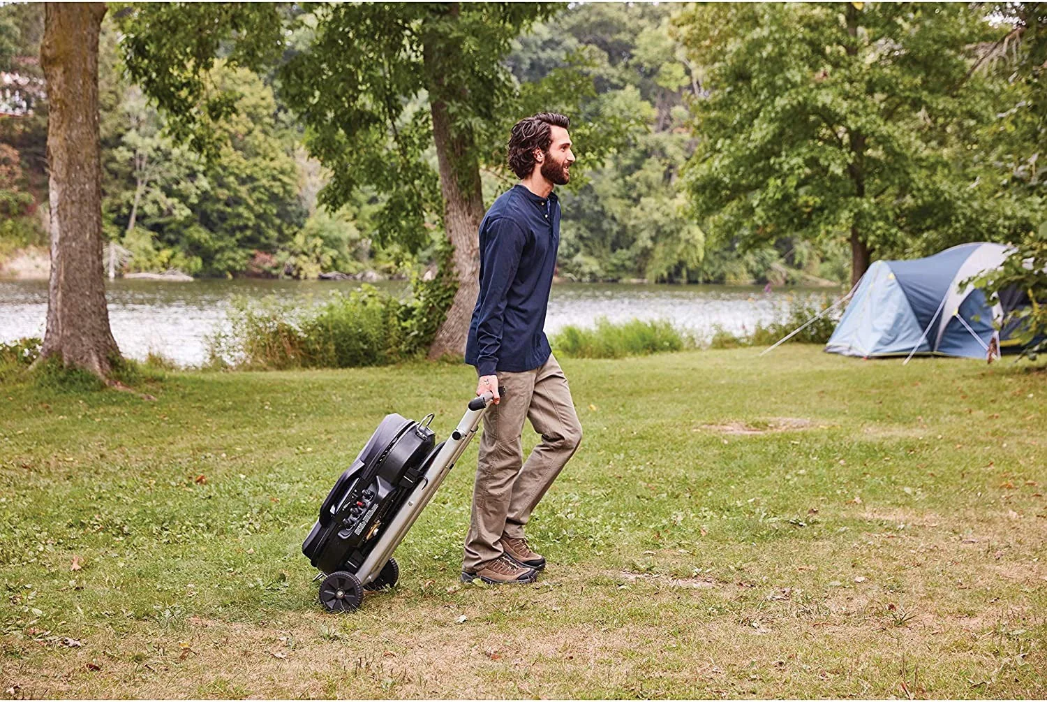 d9c289e22d18cf70ad11c8f2dd31ac1745f76a32cf8339db8b94fda4a80e6aca Coleman RoadTrip 285 Portable Stand Grill with Propane Gas Connection