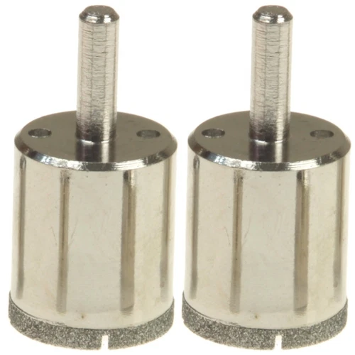 d9d0ac84fe505459486051730b5c68918d0d6d4012848eab56794e3015c3e3b7 KLYNE - 2X 1" Diamond Drill Bit Ceramic Tile Glass Granite Porcelain Core Hole Saw