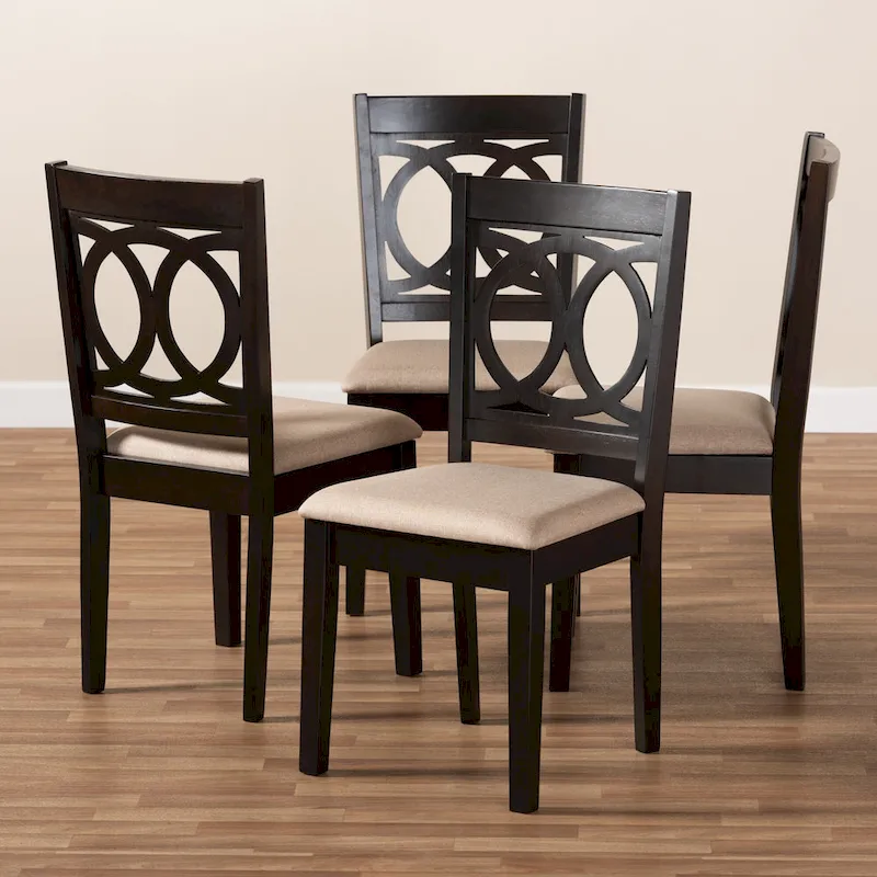 da02dadc94c3cd17d471a9bac58becce35e03815b3aa57701f53149017b6d6f5 Modern and Contemporary Dining Chair 4-Piece Set(Sand Brown)