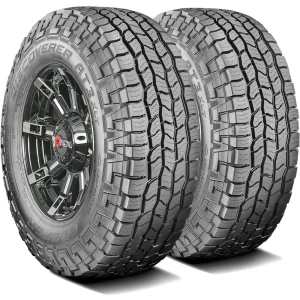 Cooper Discoverer AT3 XLT All Terrain Tires 285/70R17, Load E 10 Ply, Fits Ram 1500 Rebel  Jeep Wrangler Rubicon