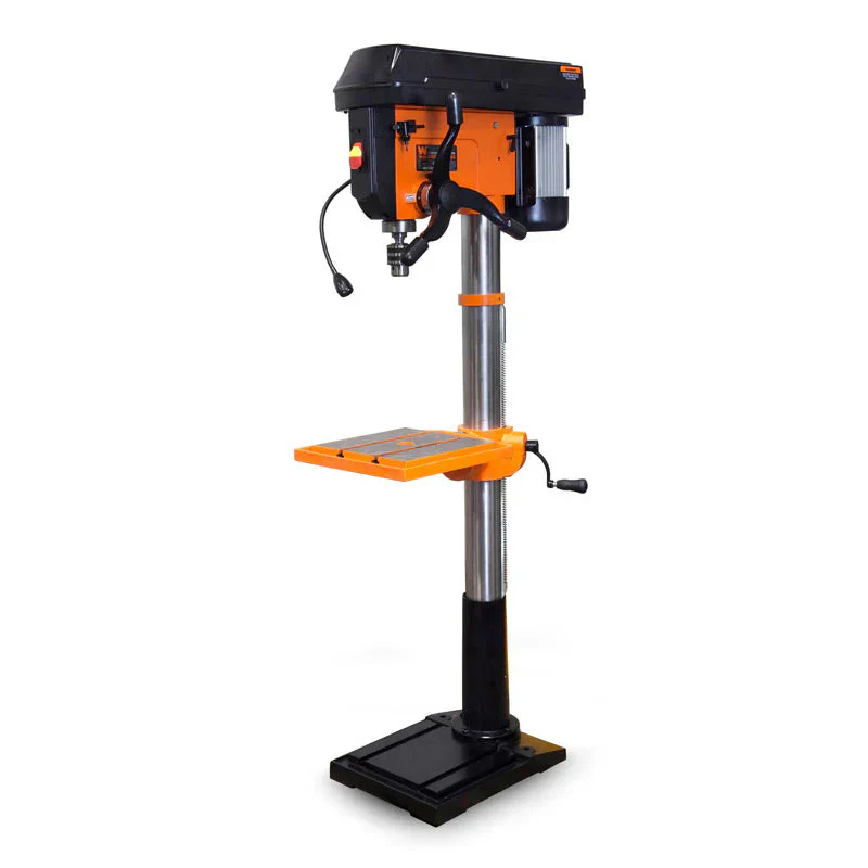 dcdd61ea897b0b58513319e148bec7486df3bedec3f6b922afd416d9339b7fad 17-inch 13-Amp Twelve-Speed Floor Standing Drill Press