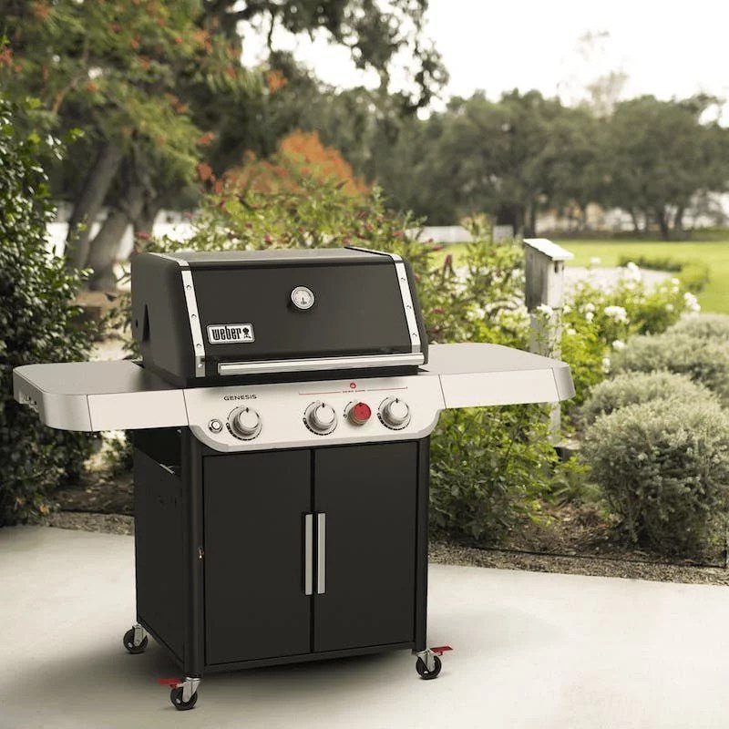 de1dca00f62629c0b7044c2637016b560418b43be529750da2414c83f3fcae00 Weber Genesis E-325s Propane GAS Grill Black