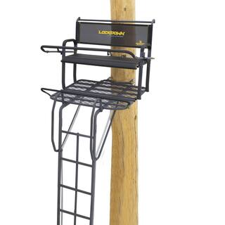 df3220f6f9cb738aa9b586f7ea545e05be1c3bd88978bbb0b29c0799d778f36e Lockdown 21 ft. 2-Man Ladder Treestand LD202E