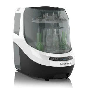 Bottle Washer Pro Baby Bottle Washer Sterilizer Dryer All in One Machine Cleans Bottles(White)