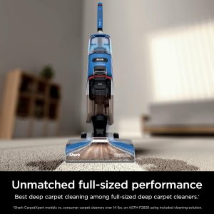 Shark CarpetXpert EX201 Carpet Cleaner, Cyan C Deep Cleaning with StainStriker, Perfect for Pets, Includes Spot Stain Remover Tools