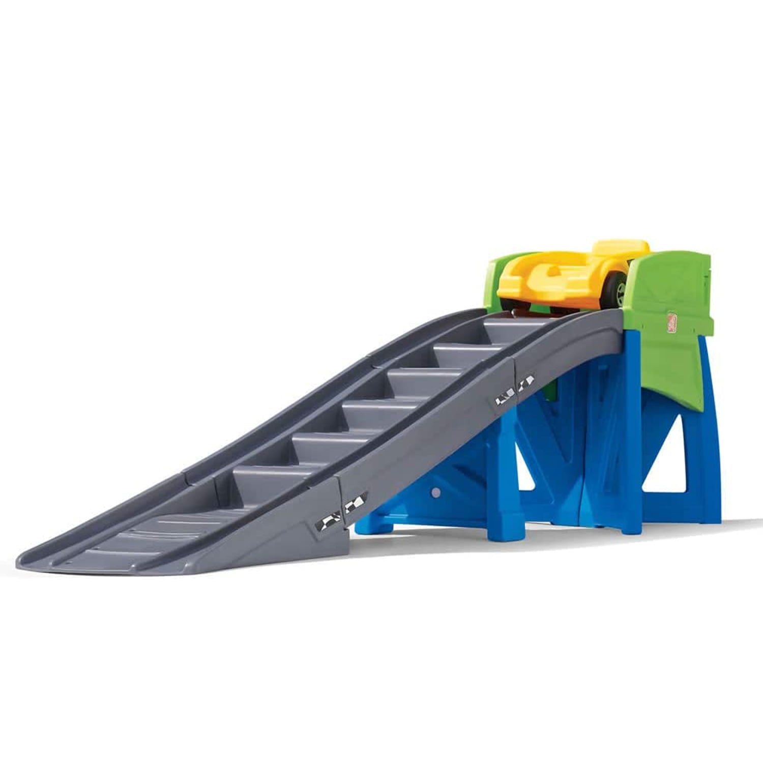 e1405e9b617aaf6fadfe2c4efd05bdb97b47442c4e32edf3906bae8b49f3e5a0 Step2 Extreme Roller Coaster Ride On Toy for Kids with Climbing Stairs