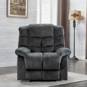 Manual Ergonomic Overstuffed Recliner Chair(Nazy)