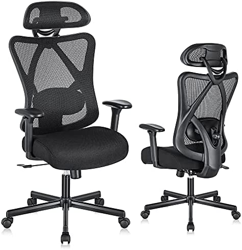 e6508add71e3fd1c18fae7b17a00939d551b8ff699a38f8fa53c1075016263b9 SUNNOW Ergonomic Office Chair, Mesh Computer Desk Chair , High Back Executive Task Chair(Medium)