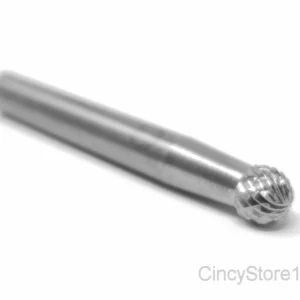 KLYNE - Sd1D Ball Shape Tungsten Carbide Burr Bur Cutting Tool Die Grinder Bit 1/4" New