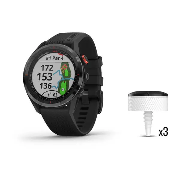 e6ca81b46884ed31d83359a76a4080a4d7c658d13b3d7945f5e4d2675f5a6d93 Garmin: GPS Golf Watch - Approach? S62(Black Ceramic Bezel with Black Silicone Band)