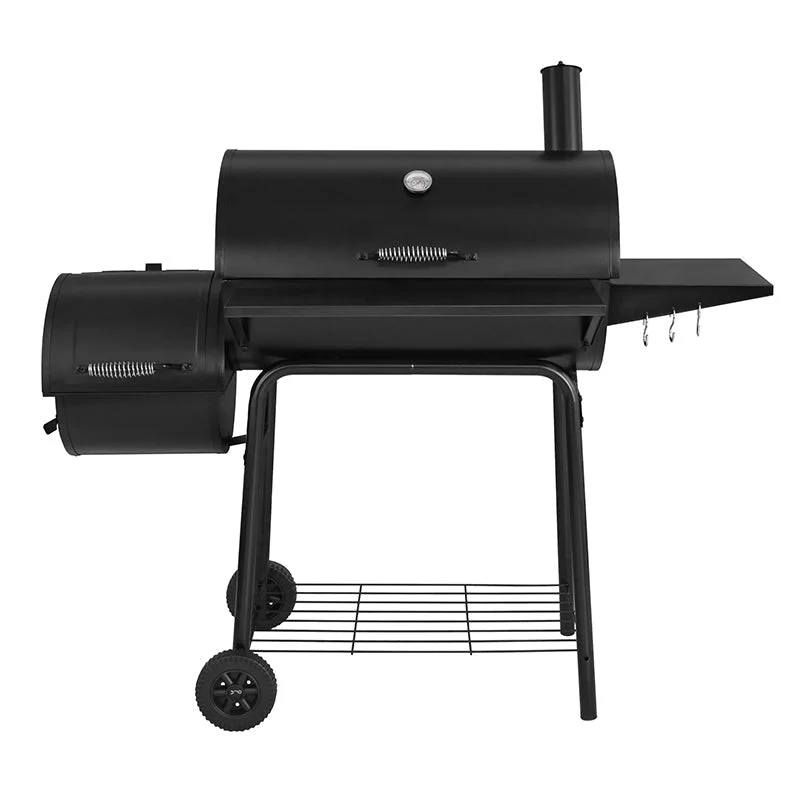 e73052d64bda0184796c2680fec20bedc89f592ed9e32a15f88f7205d558d168 30 CC1830S Steel Charcoal Grill with Offset Smoker