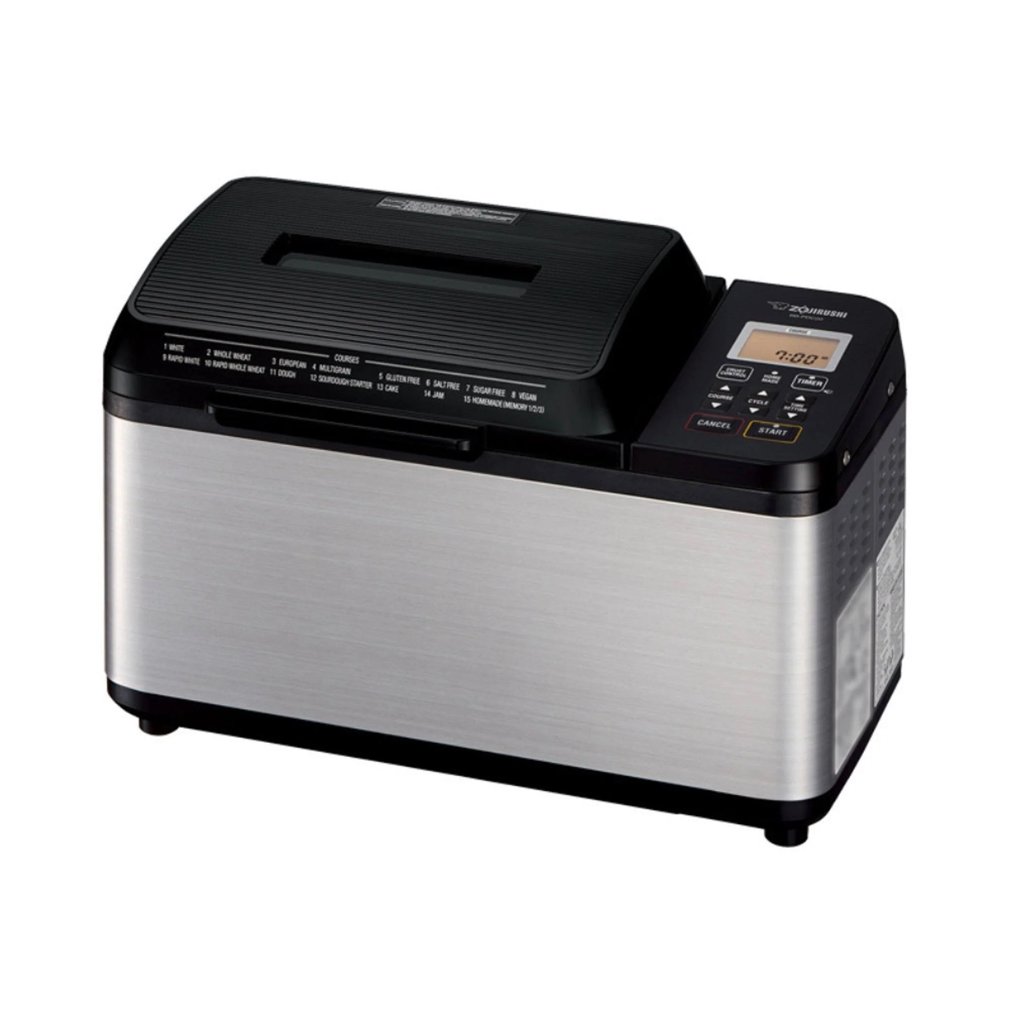 e73b03acdd20f847dfb24b59adec49536c20e243ffd16b7763a52f6dc0611bf2 Zojirushi Home Bakery Virtuoso Plus Breadmaker - Stainless Steel