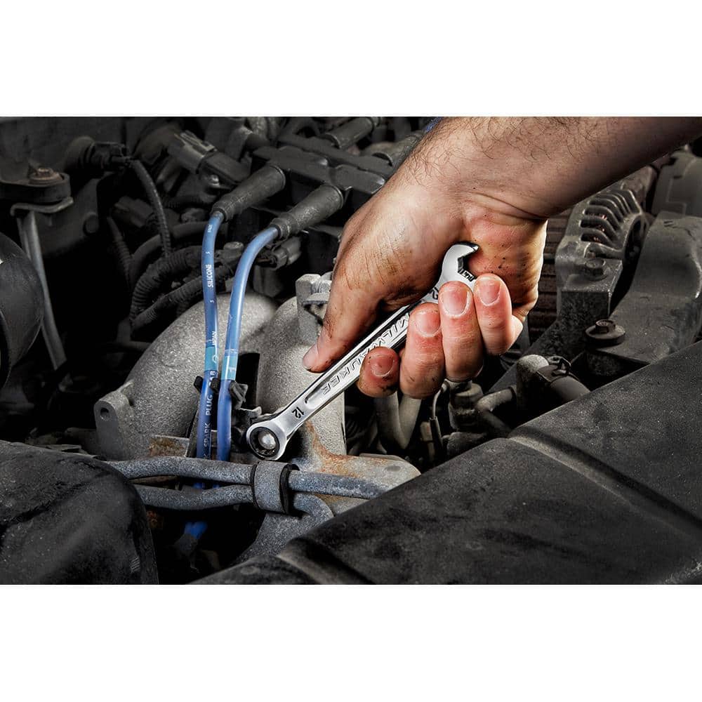 e8d0be271590e23205c3553531dec65956f2fa5679b4050155629f9f5226ede1 2025 SAE/Metric Combination Ratcheting Wrench Mechanics Tool Set (30-Piece) 48-22-9416-48-22-9516