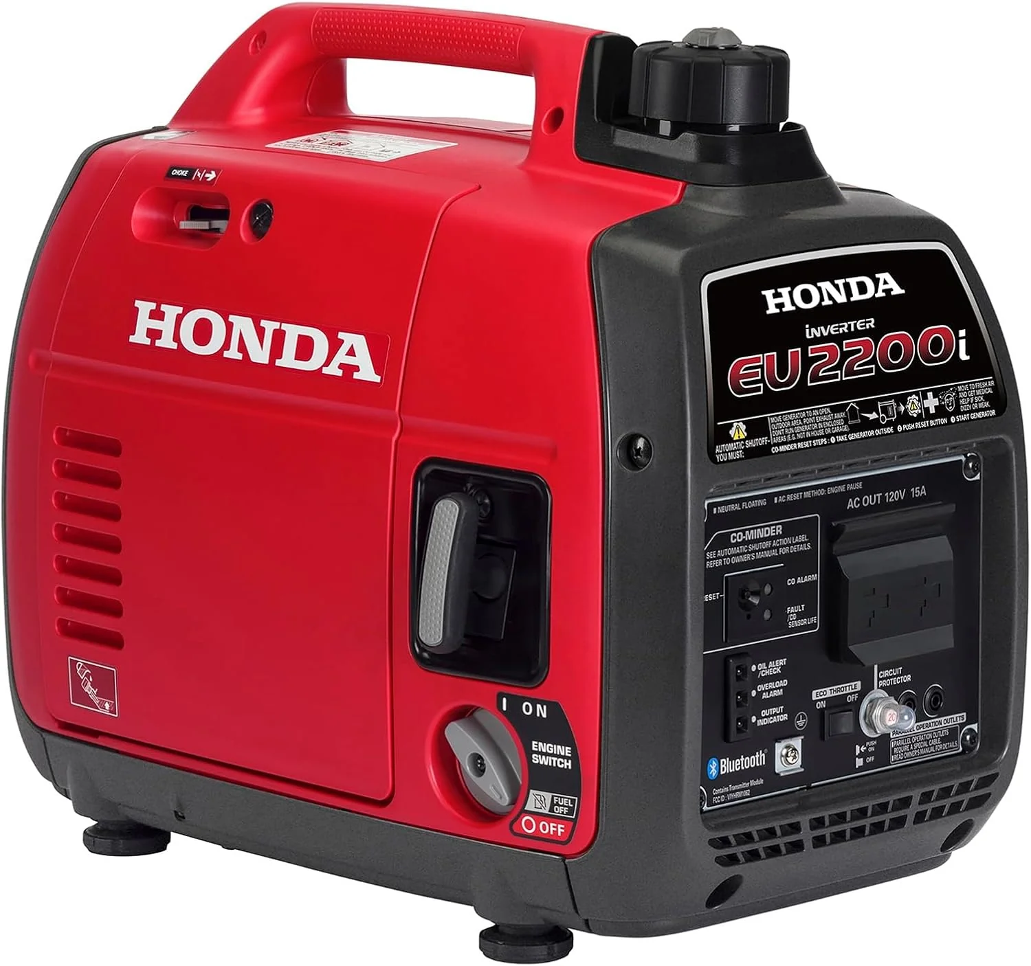 e9565d8fb173a7dff5eac1a4396b69f1ab3fe2dc6f7bdd84c906ebeddb2f5e32 Honda 664240 EU2200i 2200 Watt Portable Inverter Generator with Co-Minder