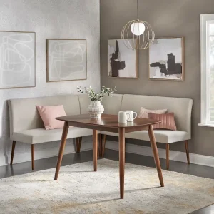 4-piece Nook Dining Set(Cream)