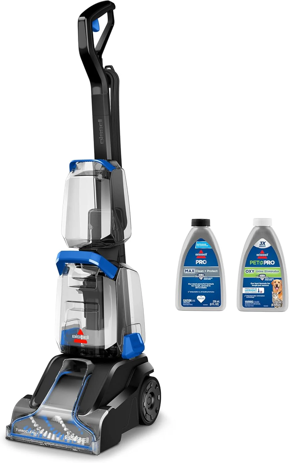 ea4b18e36bf03067850d62853fde348083a08e2064c543206866395504439040 BISSELL TurboClean, Upright Carpet Cleaner, Pro Max Clean Protect + Oxy Urine Eliminator(TurboClean)