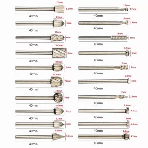 20Pcs Diamond Burr Bits Drill Set Rotary Multi Tool Accessories Kits For Dremel?