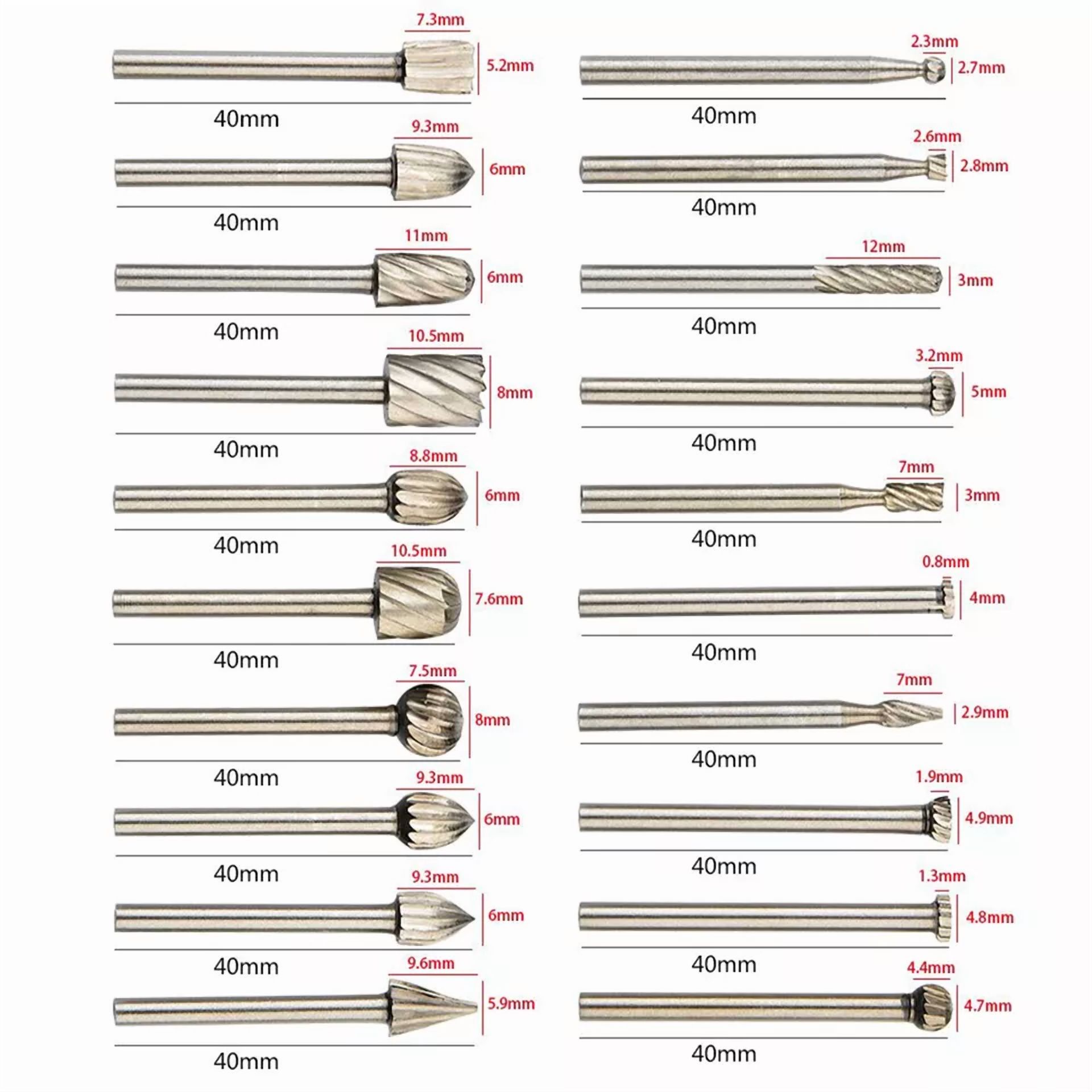 eabe34a2d81ce1270b635fad84e8fe6dd37c36b76b6cac173276d4dc80727fbc 20Pcs Diamond Burr Bits Drill Set Rotary Multi Tool Accessories Kits For Dremel?