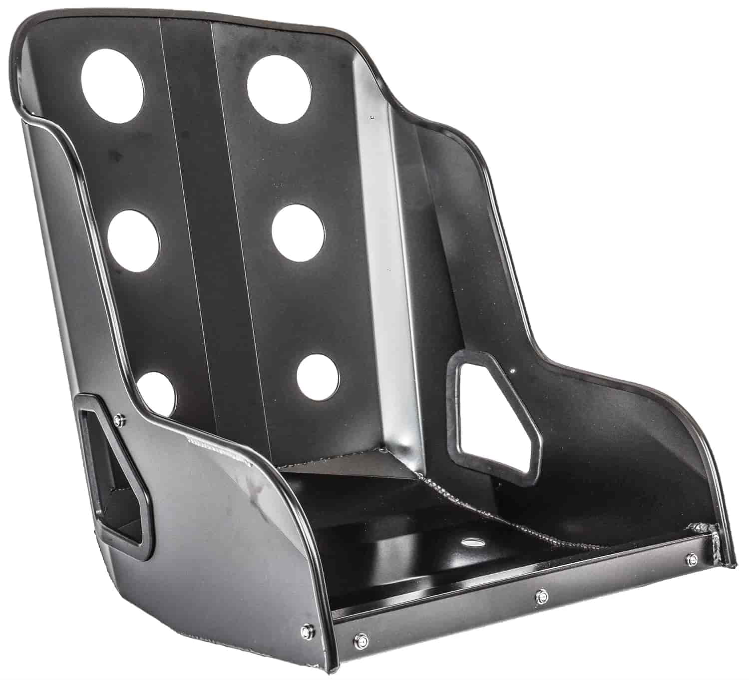 ec7d5c6af0c02776fa37c267afb08d8807eccd58b1d40d36e2e4c3ded0190b3e JEGS 702272 Bomber Seat 18 in. Hip Width 21 in. Low Back 24 in. Depth 18 degree