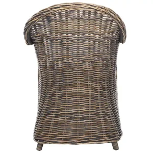 SAFAVIEH Sinja Yellow Rattan Club Chair - 24 x 26 x 35 - 24Wx26Dx35H(Yellow)
