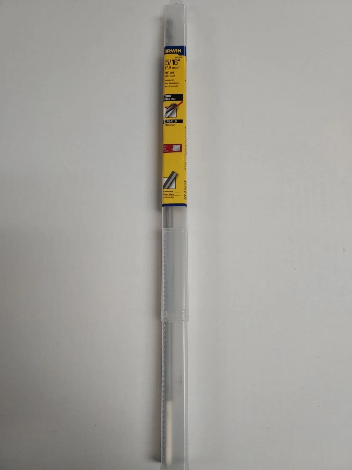 ee71d082354cd27189bf149175b00a9f54112a0ae0b5de467b103d97ddab38fc KNACK - Irwin 5/16 In. X 18 In. L Steel Bell Hanger Bit Straight Shank 1 Pc 1890708