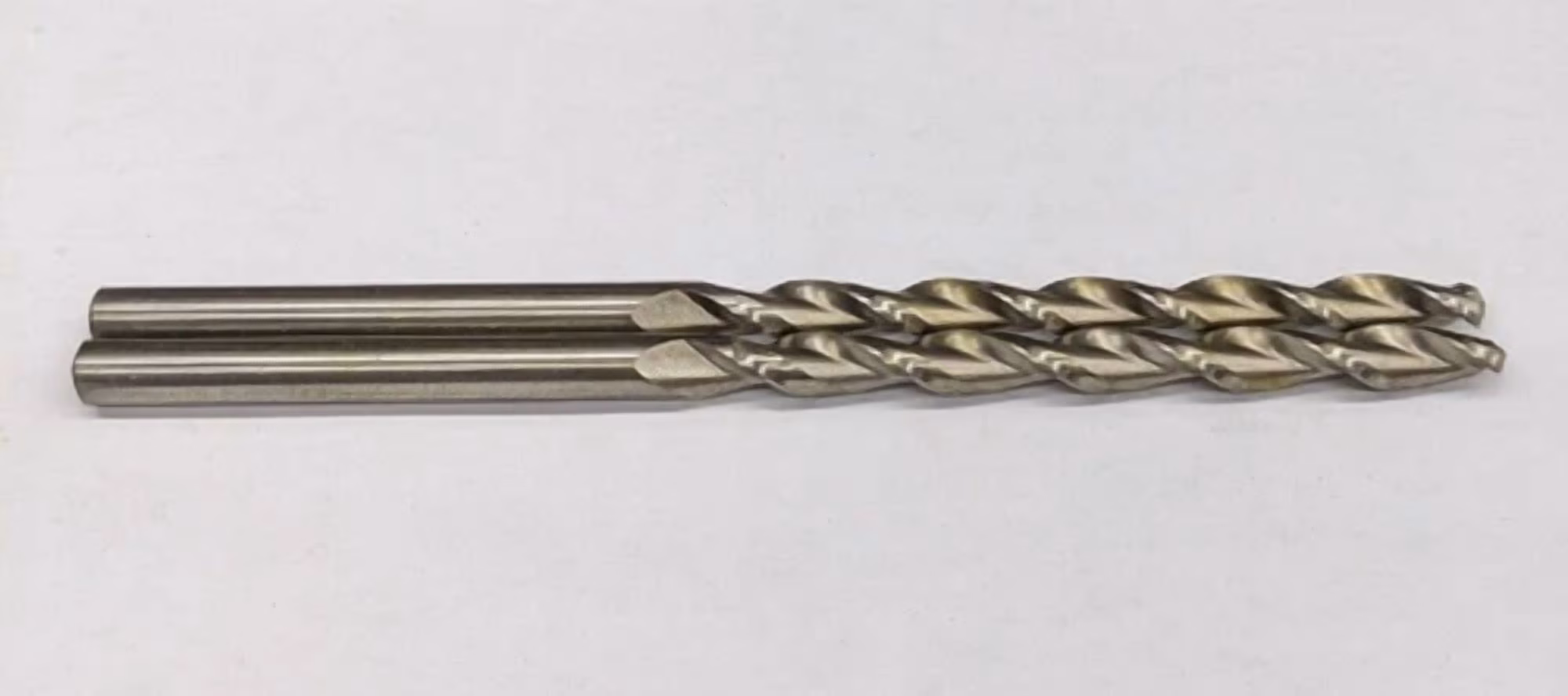 KLYNE - 2 Ace Letter L Parabolic Flute Taper Length Drills 135° Split Point Hss New Usa