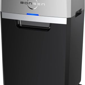 Heavy Duty Paper Shredder, 24-Sheet Cross-Cut Shredder, 40-Min Continuous Running Time, Commercial Grade Shredder for Office, 9-Gallon Big Basket, 55dB Super Quiet, P-4 High Security (S3105)(24-Sheet Cross-Cut)