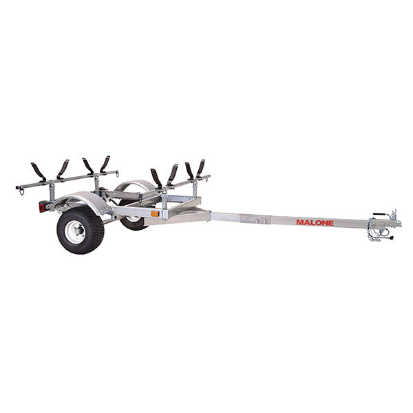 ef9e13b834d05b7659119d0f5ff5ecdc9aa1c483b72ee25b57cd736ef1d5db05 Malone LowMax 2 Kayak Trailer Package, 600 lb Capacity, Galvanized Steel, LED Lights, 70 MPH Rated Tires(Default Title)