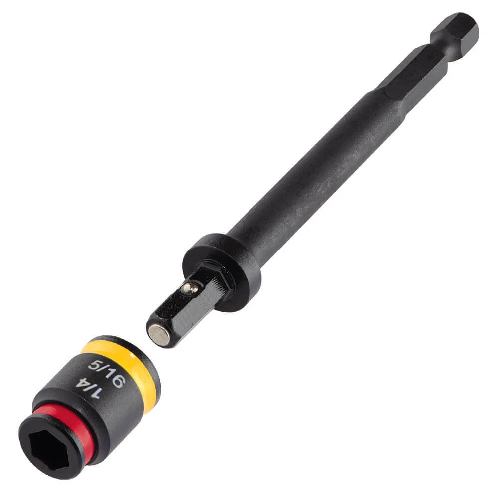 f108d431f45c8ad1ba1256f920d76297645079f55fdc1623e50c37f890a530fb Malco Mshmlc 4" C-Rhex Cleanable, Reversible Magnetic Hex Driver, 1/4" & 5/16"
