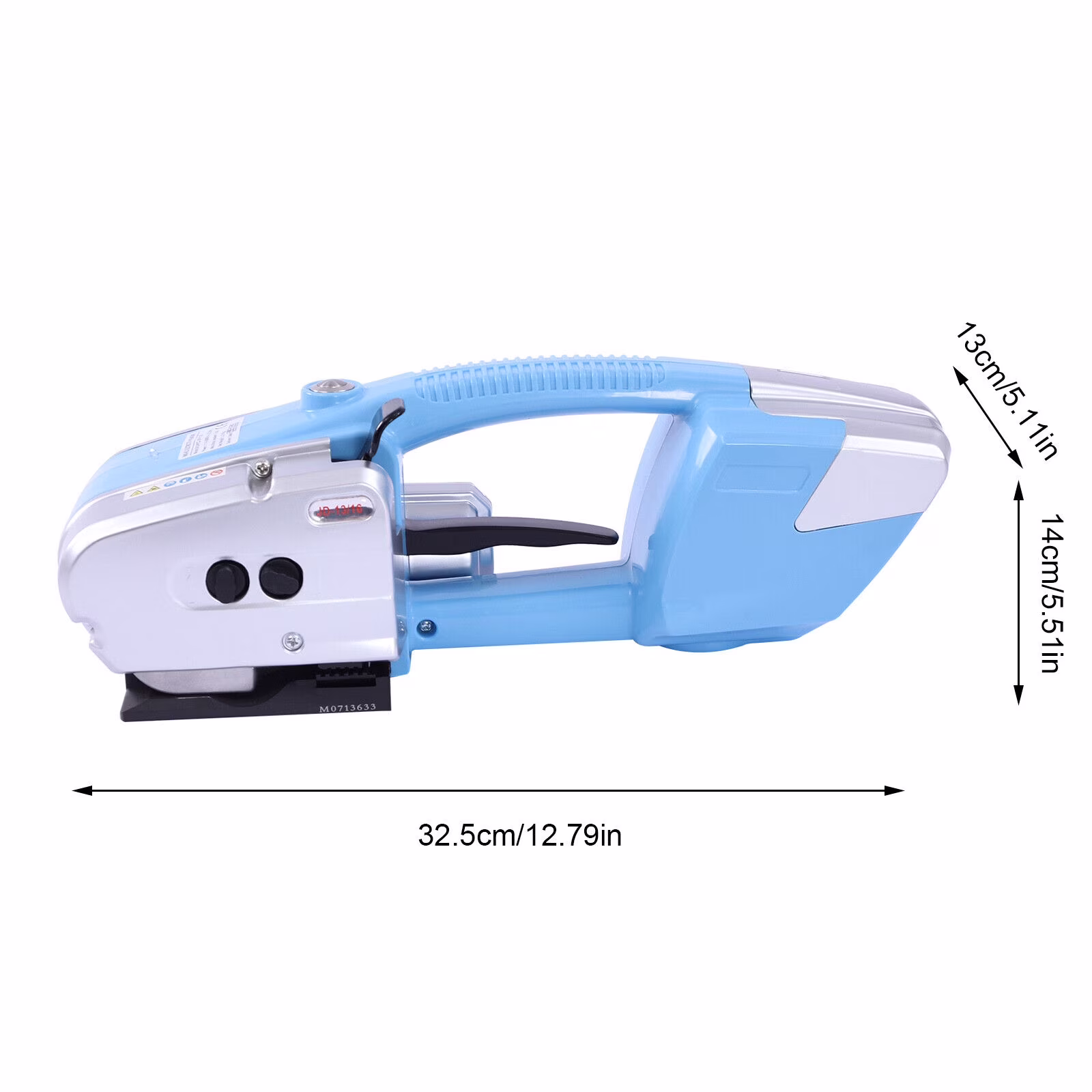 f37325378577efa51ca28fef7d2ec8d2640f9b3dc8cafc01c032f4c787e8be7a DENSET Automatic Strapping Machine Strapper Battery Operated Strapping Banding Tool Kit For 1/2-5/8" PP PET Straps