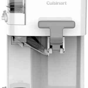 Cuisinart Soft Serve Ice Cream Machine- Mix It In Ice Cream Maker for Frozen Yogurt, Sorbet, Gelato, Drinks 1.5 Quart, White, ICE-48(Ice-Cream Maker/White)