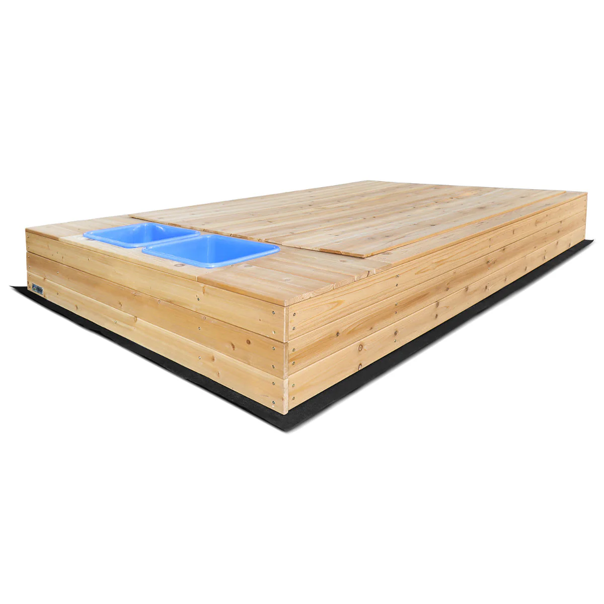 f3eaf116c6f0fc90e5a3189d17de9477ac5b71834ac33198e386ec8a7ab073e9 Lifespan Kids Mighty Sandpit with Wooden Cover