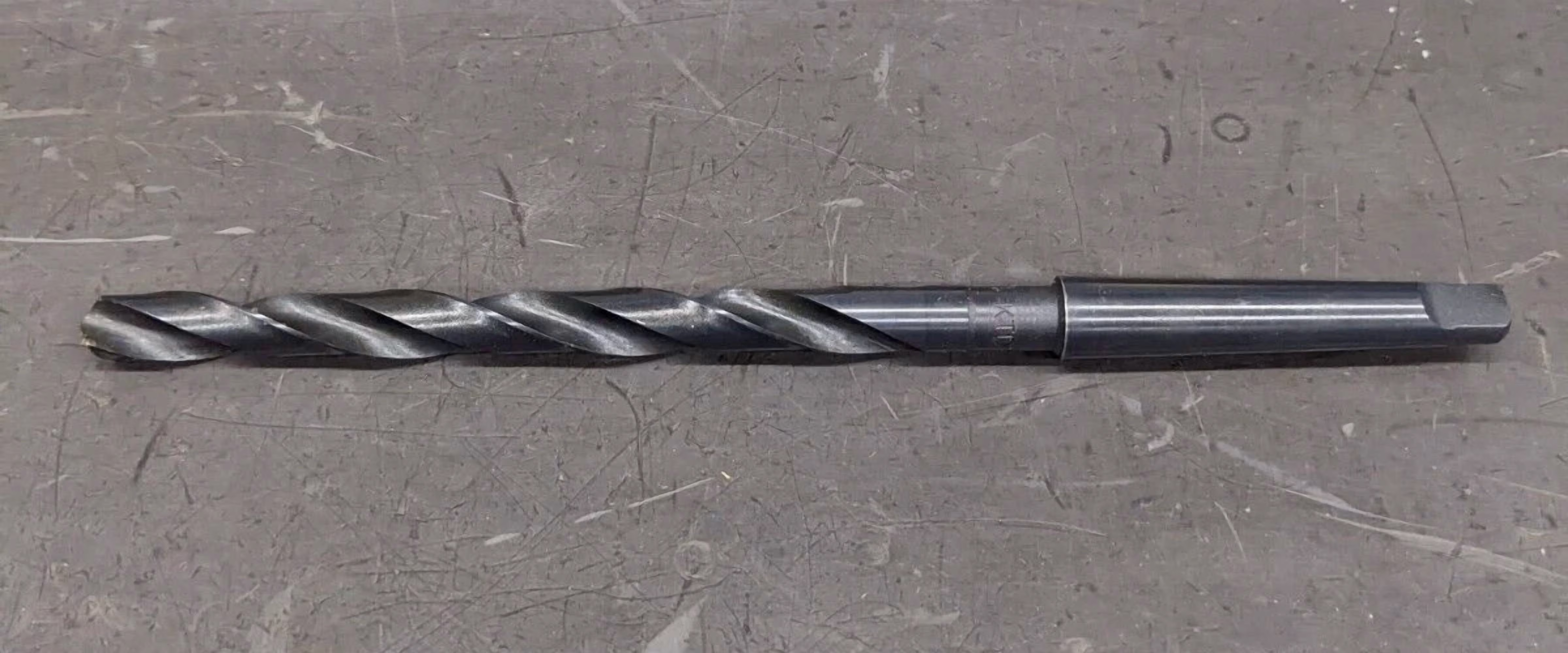 KNACK - Kromhard 25/64" Taper Shank Drill 8" Long Hss 1Mt Mt1 1 Morse Taper Uk